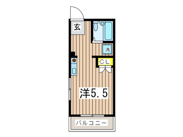 マンションタピ－ルの物件間取画像